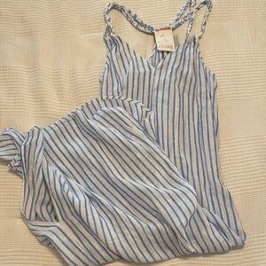 Rachel Zoe Blue and White Striped Top